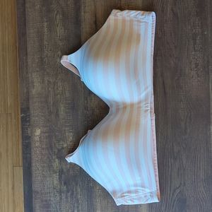 Torrid Breast Cancer Awareness Pink Striped Wire-Free Everyday Bra